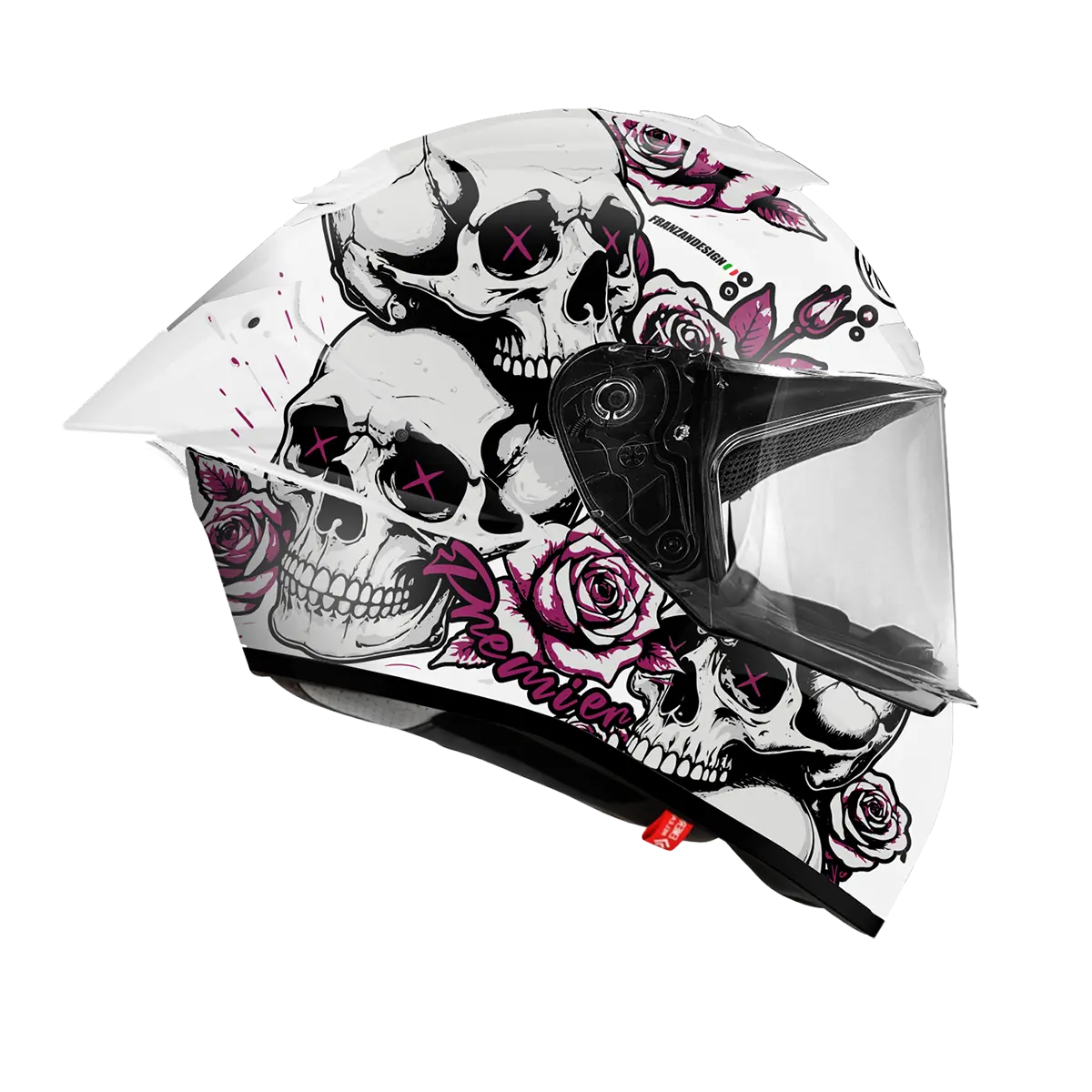 Premier Helmets Monza RO Integralhjälm vuxen bild 1 PMMEDIA:e0fa37688981a183