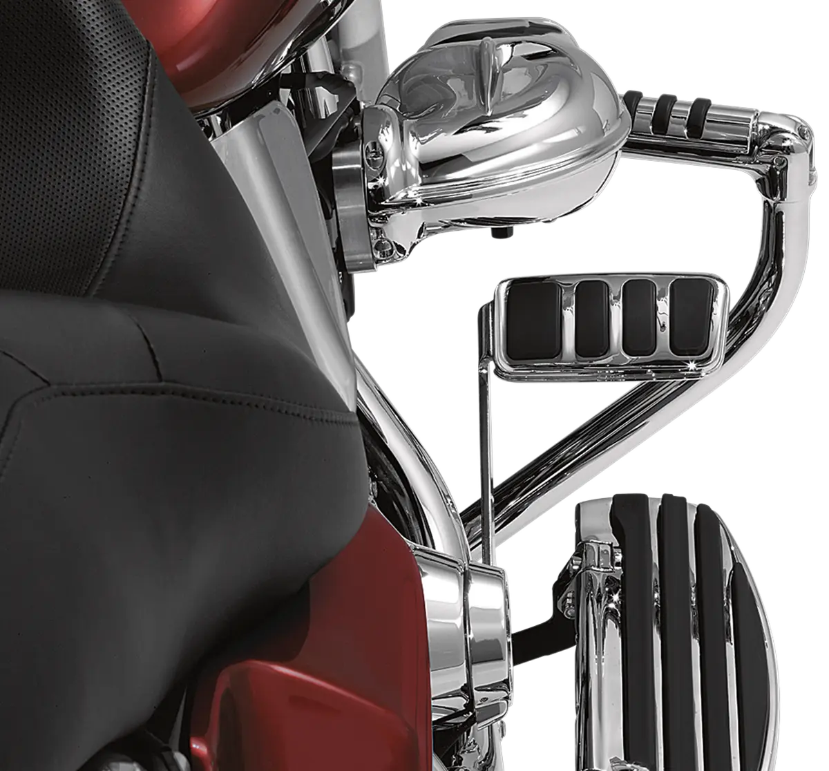 KURYAKYN ISO® Bromspedalplatta Extended Chrome/Rubber bild 3 PMMEDIA:328e7b8eac758270