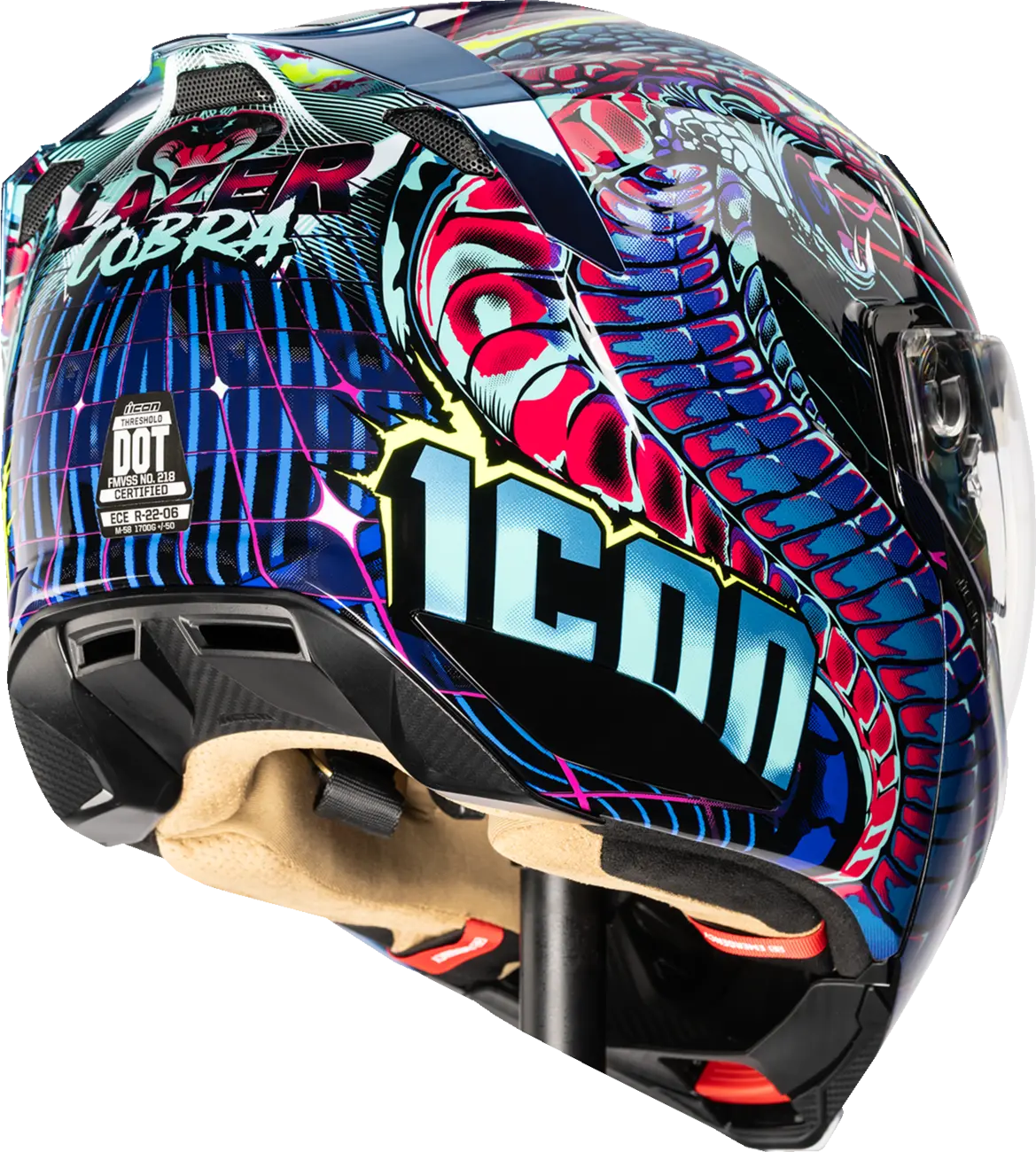 Icon Threshold™ Synthwave Lazer Cobra Modular Modulhjälm bild 6 PMMEDIA:c48031a3d17000d3