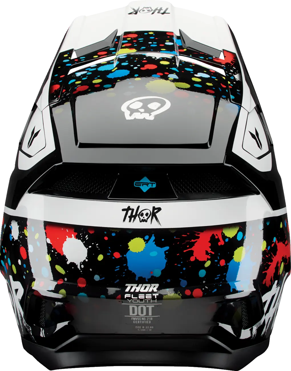 Thor Youth Fleet Splat Offroadhjälm integral barn bild 5 PMMEDIA:50fb1b40d0b92138