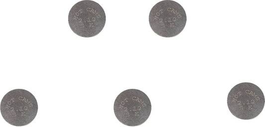 HOT CAMS Ventiljusteringsskivor 5-pack 13x2,10 mm bild 1 PMMEDIA:d35c98e058ad754e