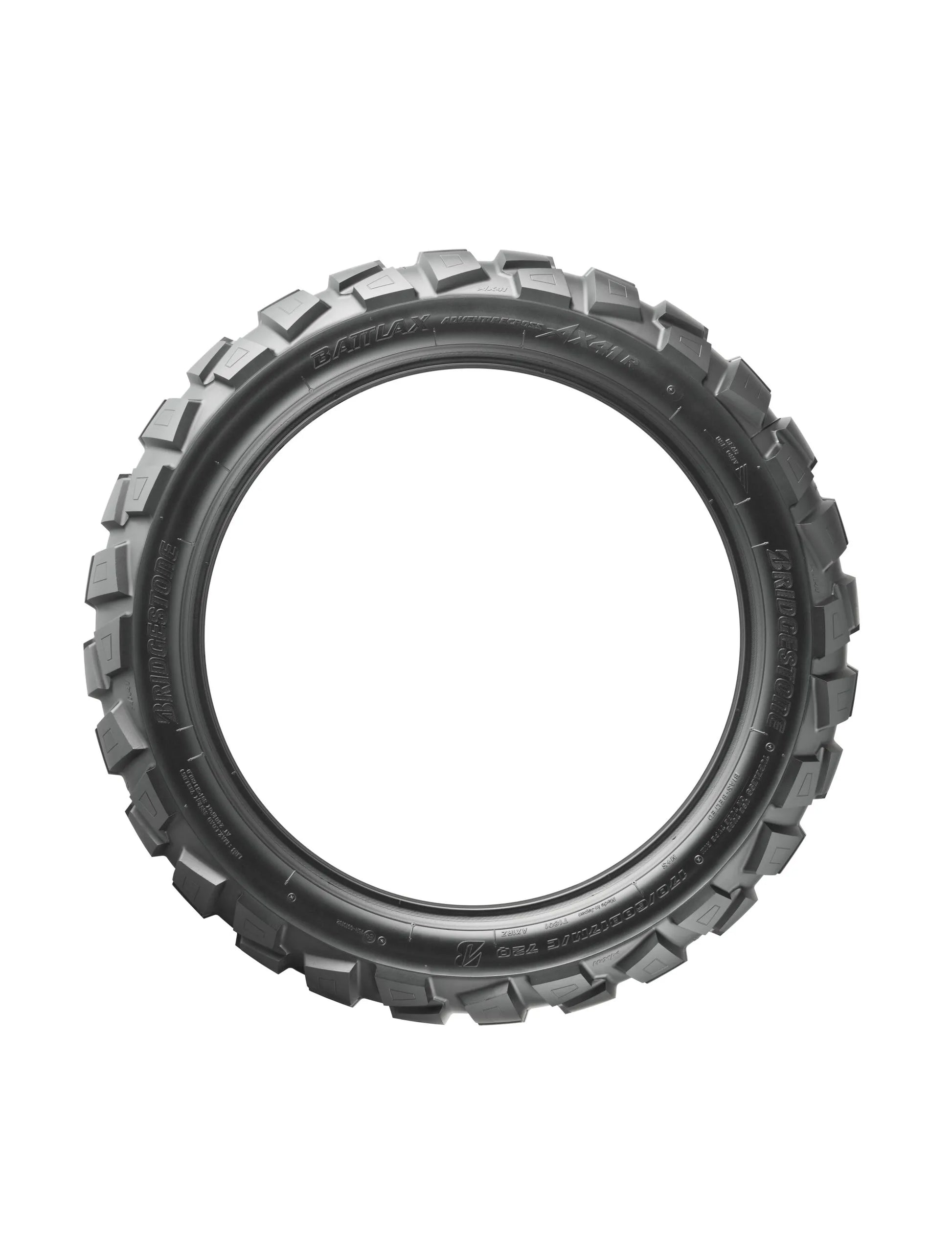 Bridgestone Battlax Adventurecross AX41 Dual sport däck bak bild 9 PMMEDIA:48f575f0fea666d5