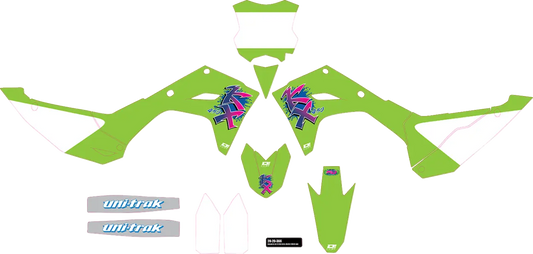 D'COR VISUALS Complete Graphics Kit KX Retro KX 450 bild 1 PMMEDIA:baf9988238378ab2
