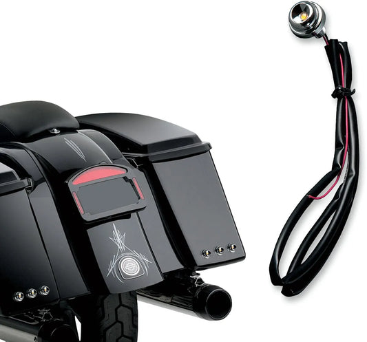CYCLE VISIONS Lucifer Lights LED Bakljus Röd Krom bild 2 PMMEDIA:cfecc8feac89d317