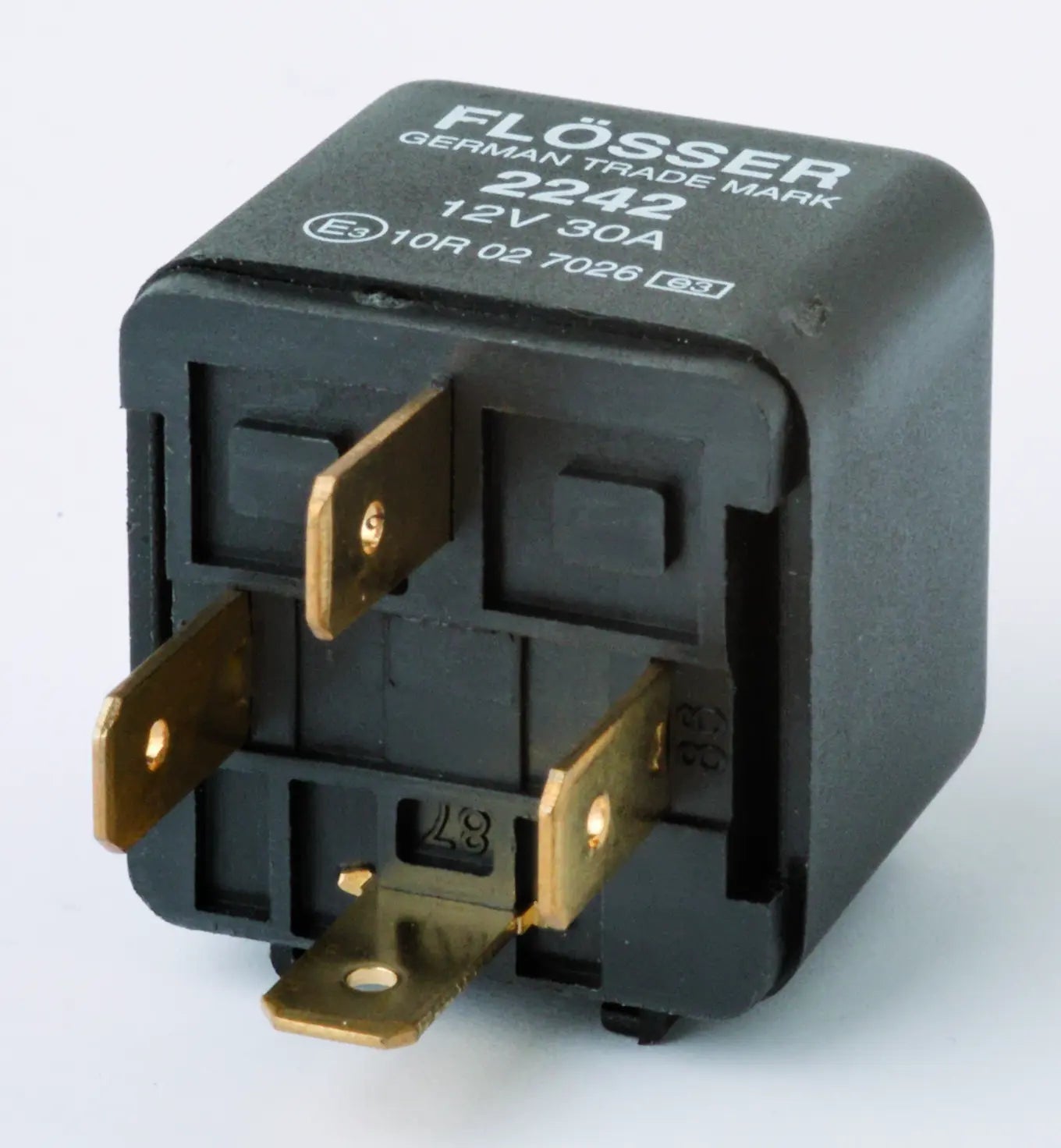 FLOSSER Mini Reläer 12V 30A 10-pack bild 1 PMMEDIA:4eed9e4b32292116