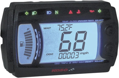 KOSO NORTH AMERICA XR-SR Multifunktions Elektronisk Hastighetsmätare bild 1 PMMEDIA:bad1e959f534ca21
