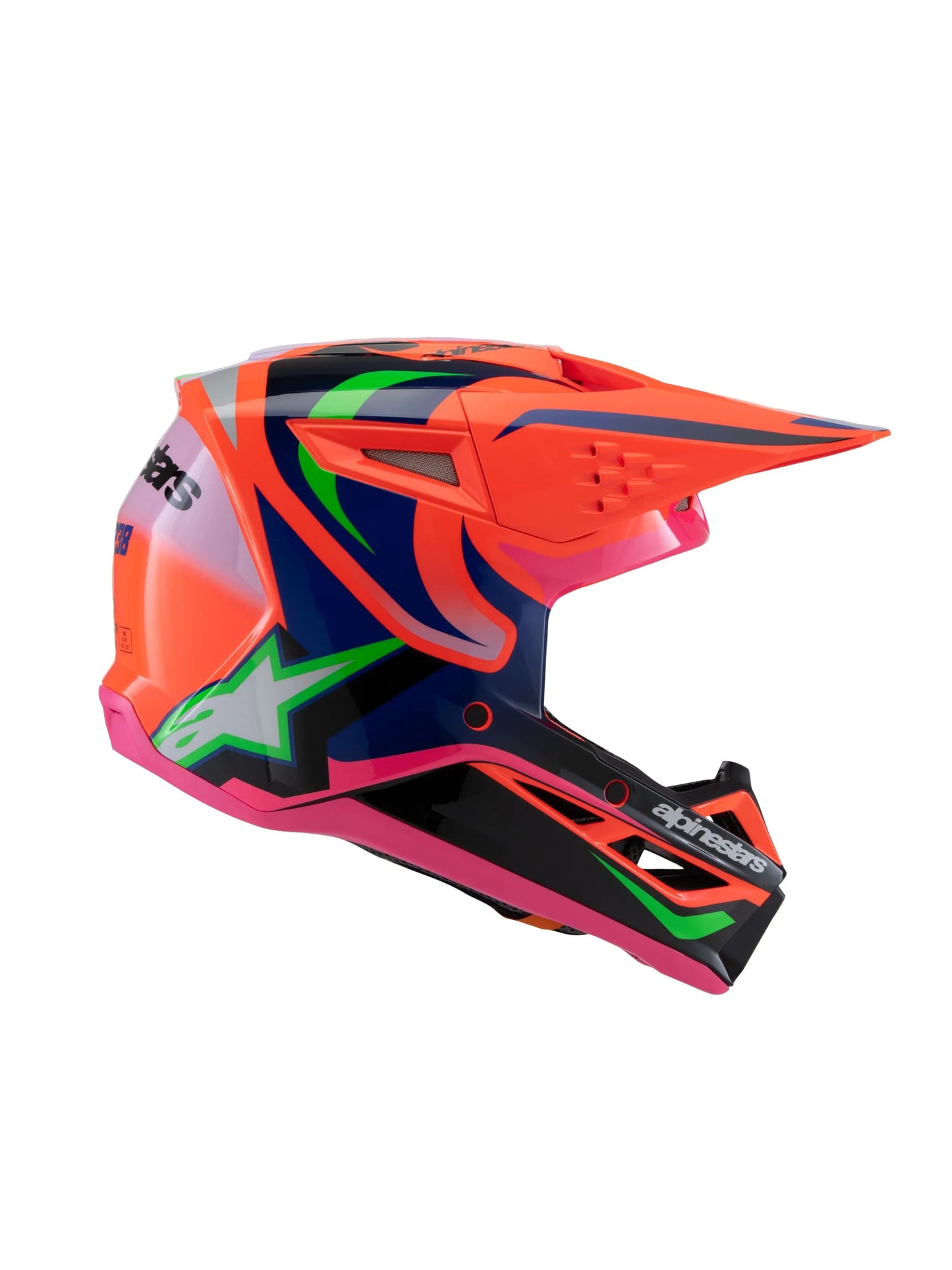 Alpinestars(Mx) Youth SM3 Deegan Offroadhjälm integral barn bild 7 PMMEDIA:9cde2779f8132272