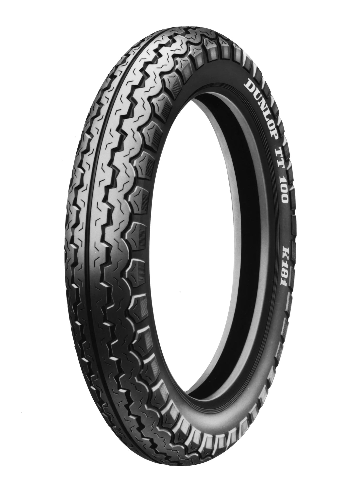 DUNLOP TT100 K81 Däck 4.10-18 M/C 59H TT Bak bild 1 PMMEDIA:b1502fecb34b2779