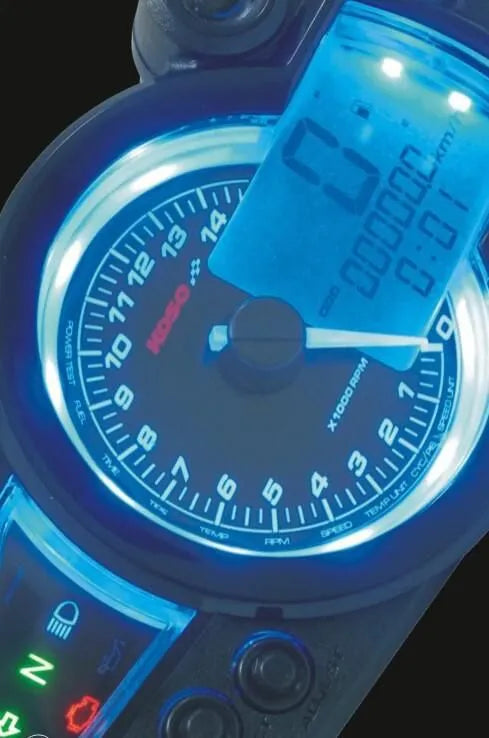 KOSO NORTH AMERICA Rx-1N GP-Style Speedometer med ABE bild 2 PMMEDIA:5830d08ad33fedc9