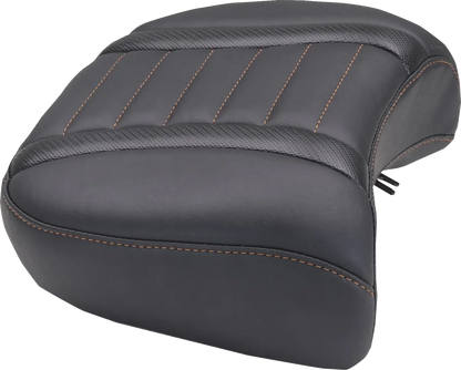 Mustang Wide Deluxe Touring Passenger Seat Sadlar Harley Touring bild 5 PMMEDIA:87b5f727f392f3da