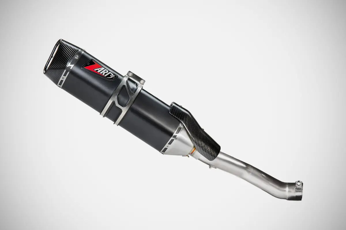 ZARD Slip-On Dämpare E5 Svart med Kolfiber, HD Pan America bild 1 PMMEDIA:5cc473f2b2b4f587