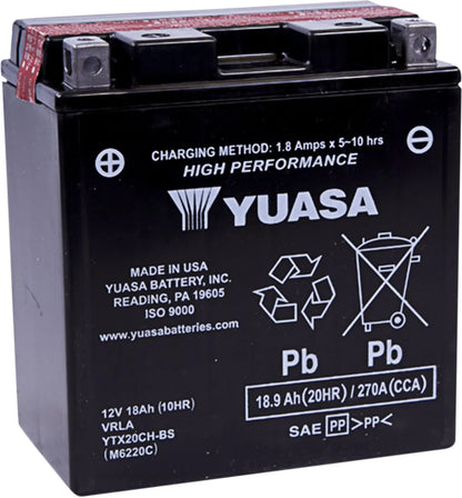 Yuasa High Performance AGM Maintenance-Free Battery Batterier bild 5 PMMEDIA:026f25c8b78b9d99