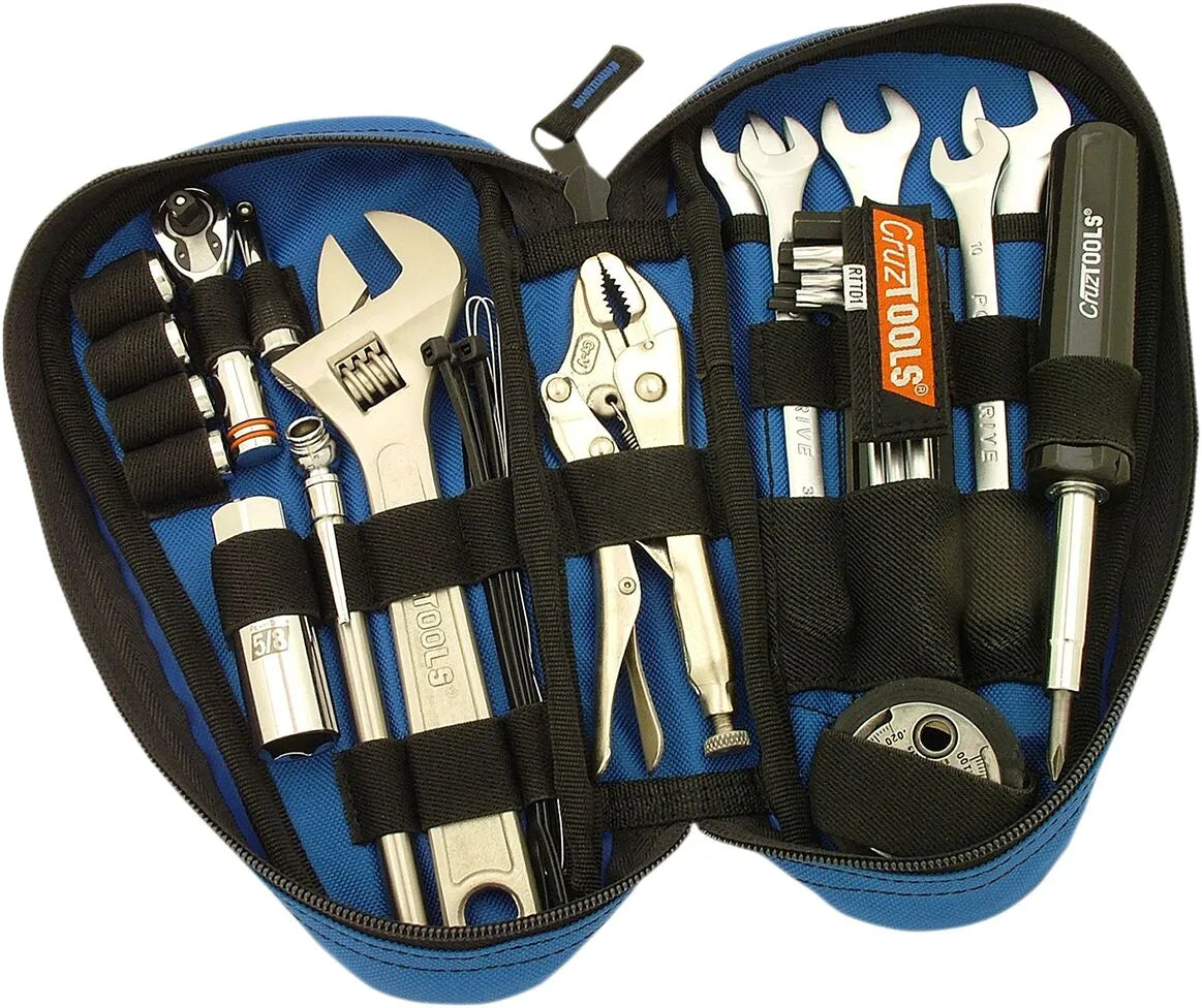CRUZTOOLS RoadTech Teardrop Verktygssats för Harley Davidson Softail bild 1 PMMEDIA:4ccc6a158ef792cc