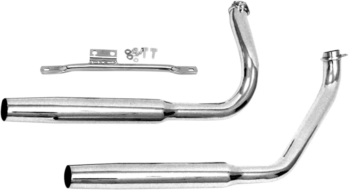 PAUGHCO 1-3/4" Dual Tapered Muffler Pipes för Shovelhead FL bild 1 PMMEDIA:bde15f25759b1262