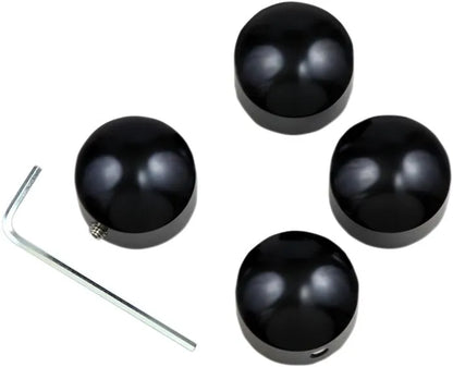 Drag Specialties Die-Cast Head Bolt Covers Monteringssats fordonsanpassade bild 2 PMMEDIA:c9e8bc98ee53f0c1