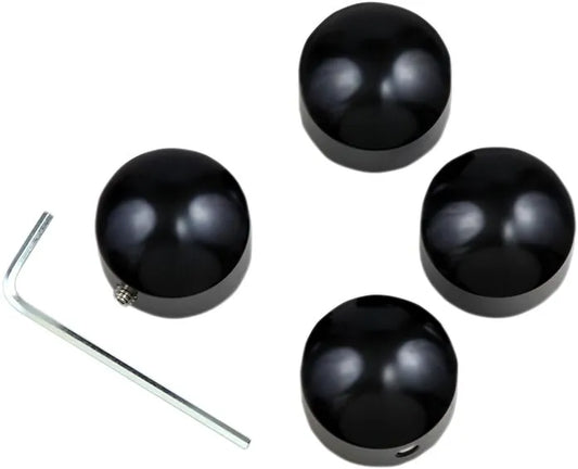 Drag Specialties Die-Cast Head Bolt Covers Monteringssats fordonsanpassade bild 2 PMMEDIA:c9e8bc98ee53f0c1