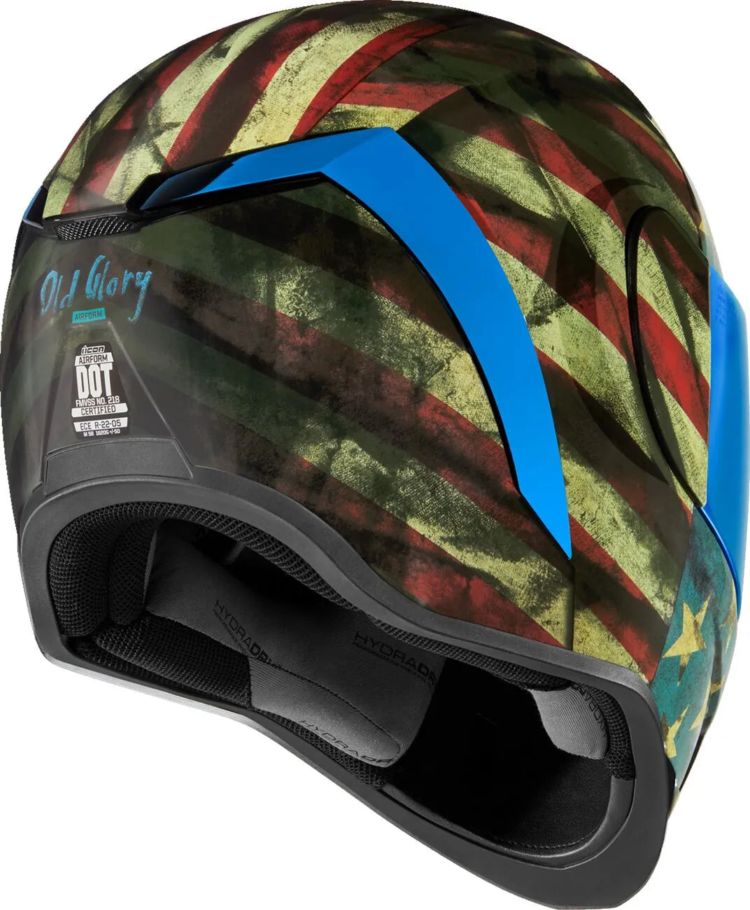 Icon Airform™ Old Glory Integralhjälm vuxen bild 7 PMMEDIA:31a1e6978caa98d8