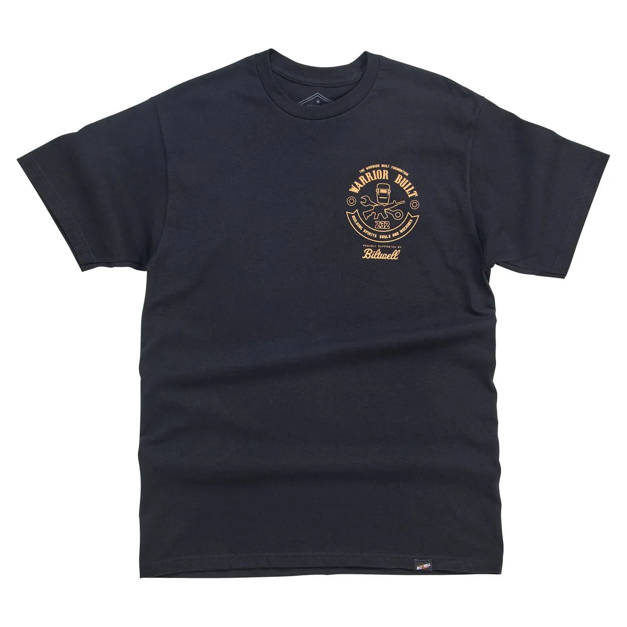 BILTWELL Warrior Built Eagle T-shirt svart, storlek M bild 1 PMMEDIA:1a9b9ee231ff8fe9